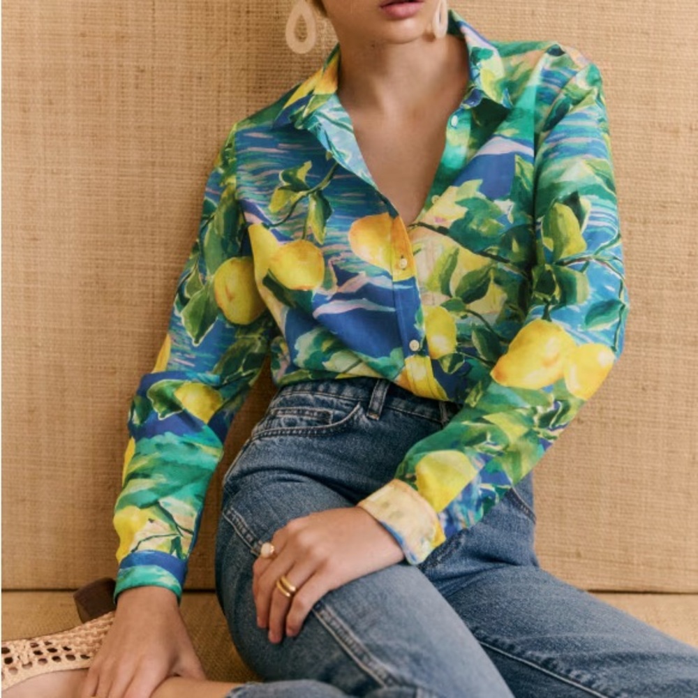 Sezane x Momoni Pierro Shirt - NWT, 34
